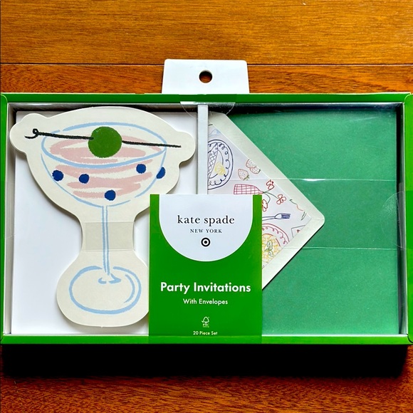 kate spade Other - Kate Spade X Target Party Invitations
